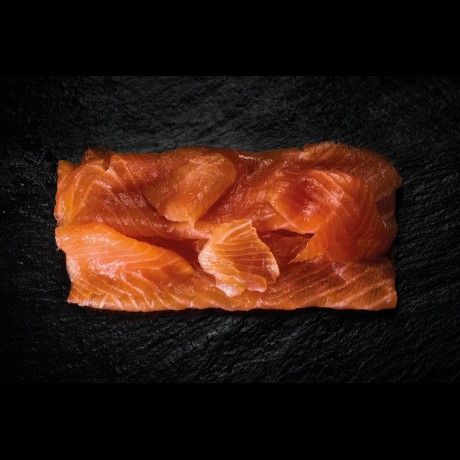 Baffa preaffettata di salmone affumicato 450 g