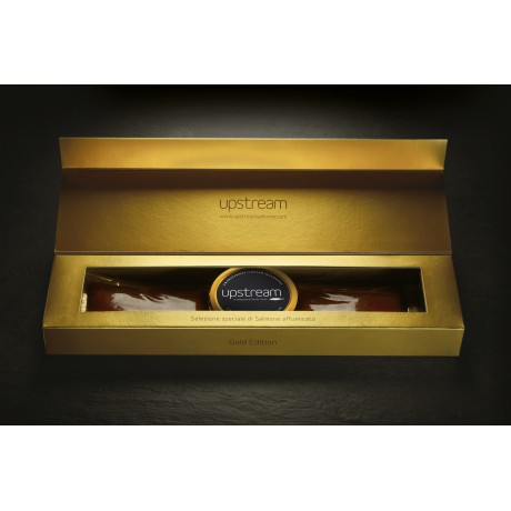 Gold Edition di salmone affumicato 250 g e Caviale